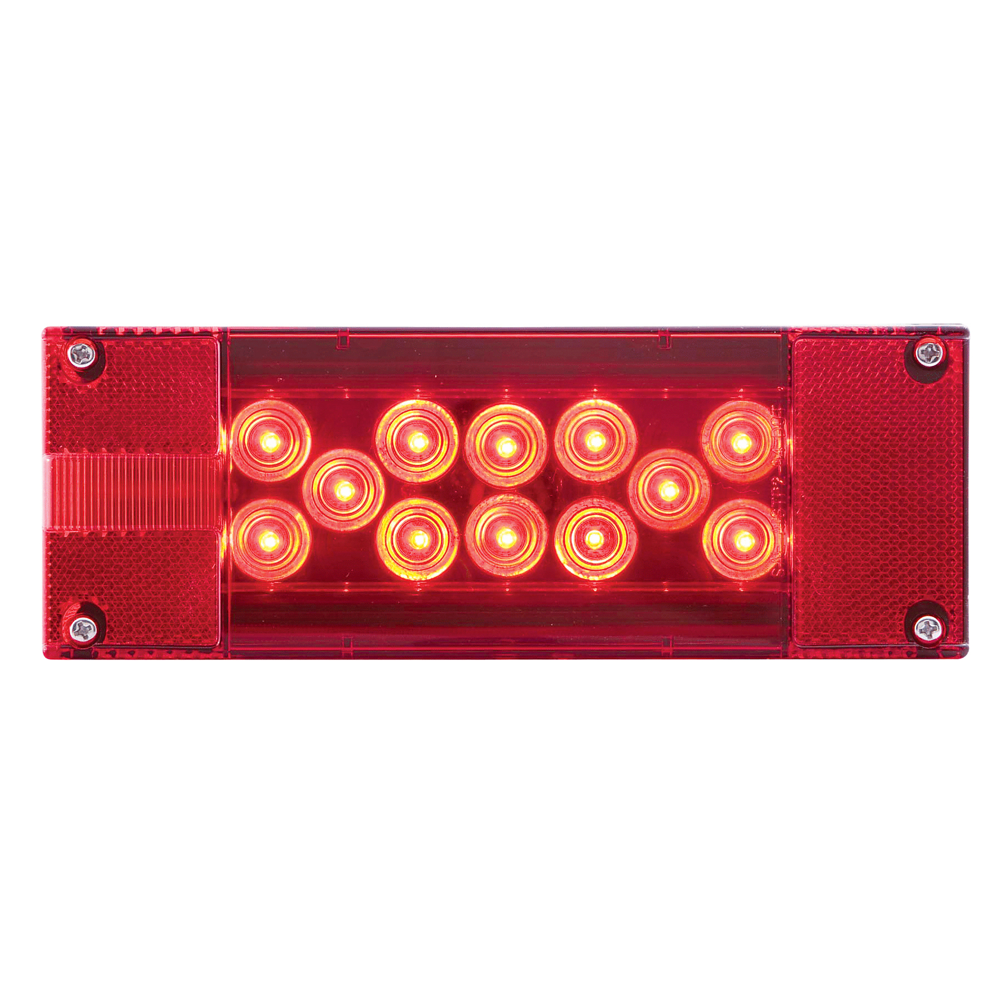 18LED RED LOW PROFILE MARINE TAIL LIGHT; DRVR SIDE